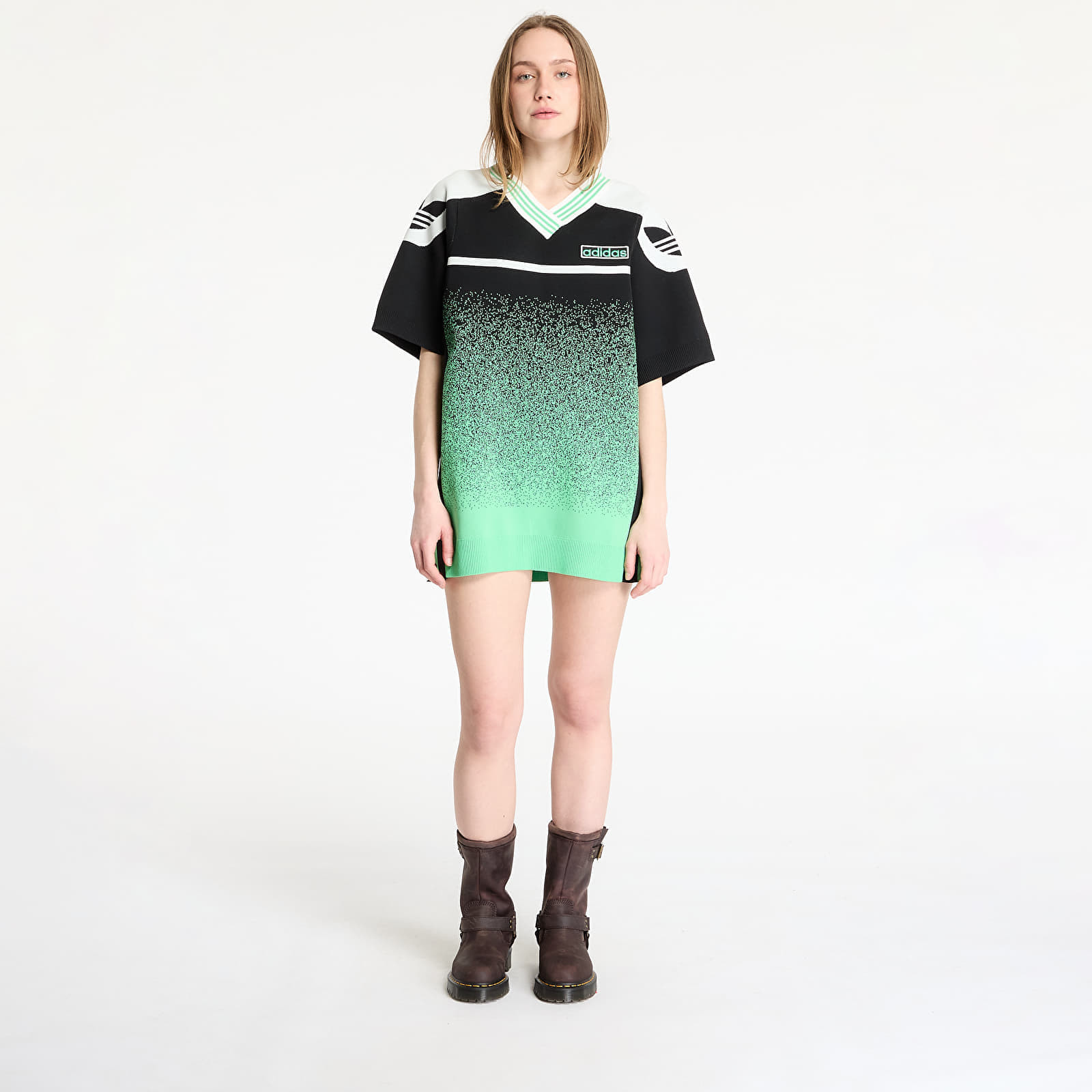 Tričko adidas Basketball Long T-Shirt Green/ Semi Screaming Green/ Black XS