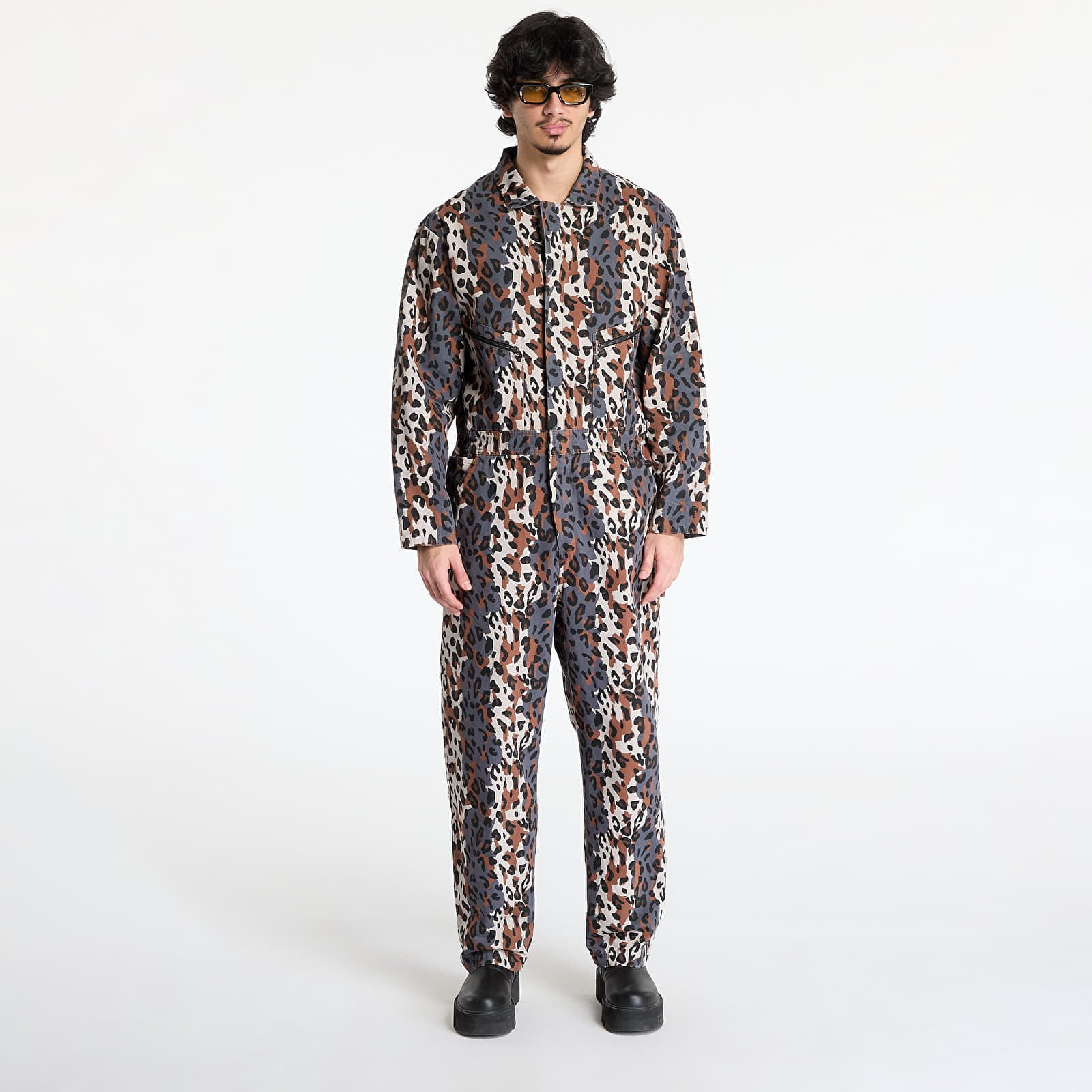 Patta City Leopard Boiler Suit Multi S