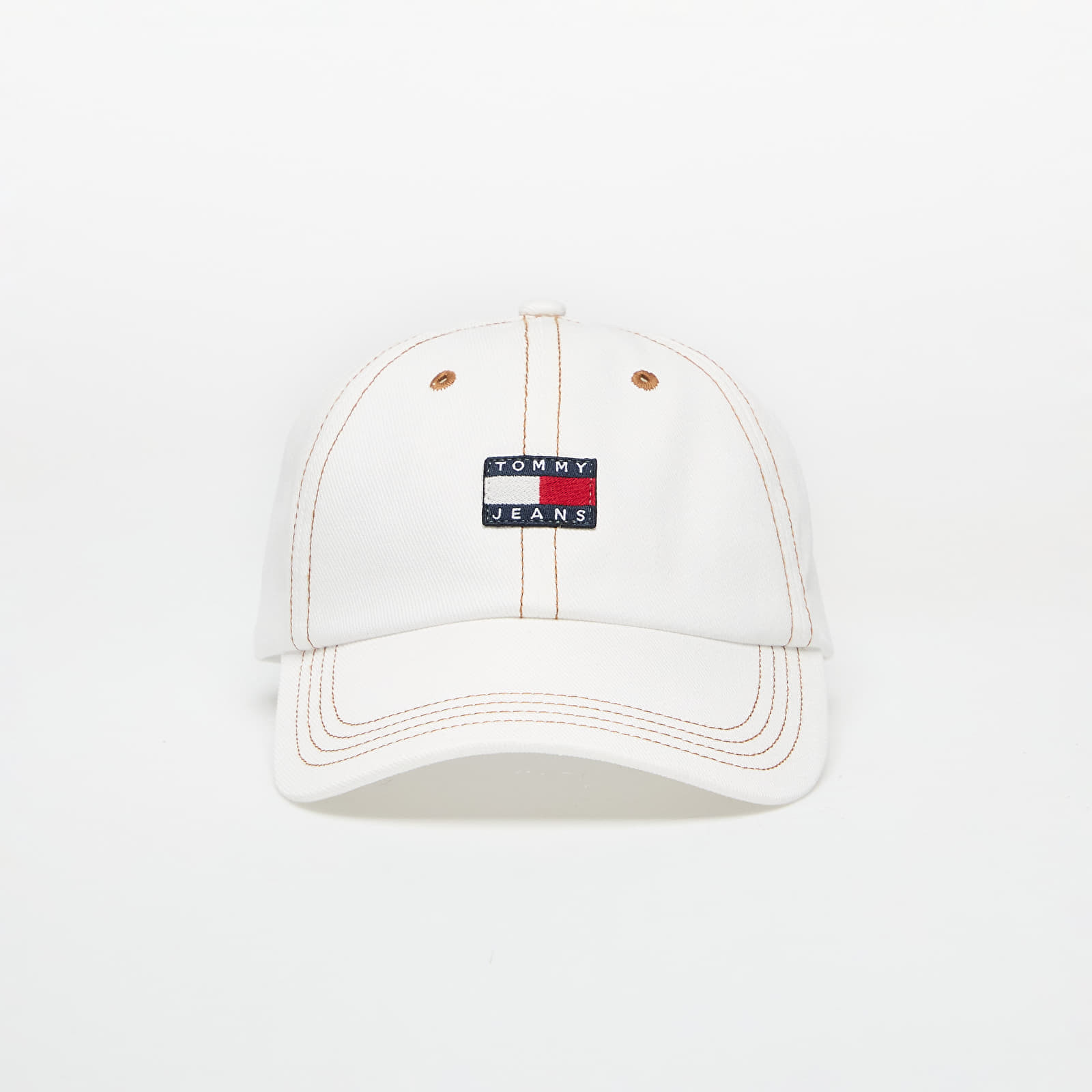 Šiltovka Tommy Jeans Heritage Denim Cap Denim White Universal