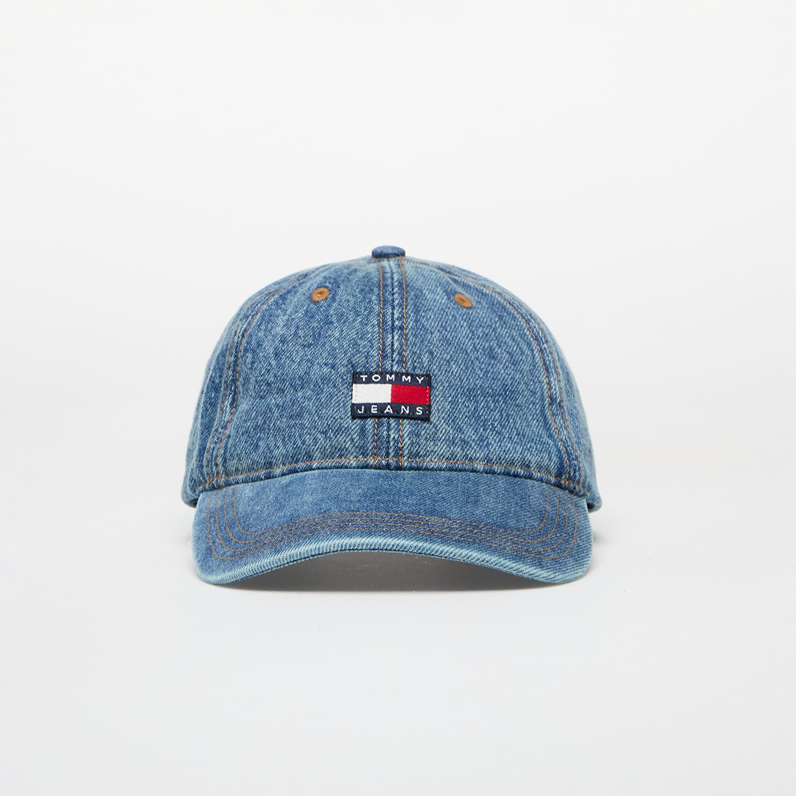 Šiltovka Tommy Jeans Heritage Mid Denim Cap Denim Universal