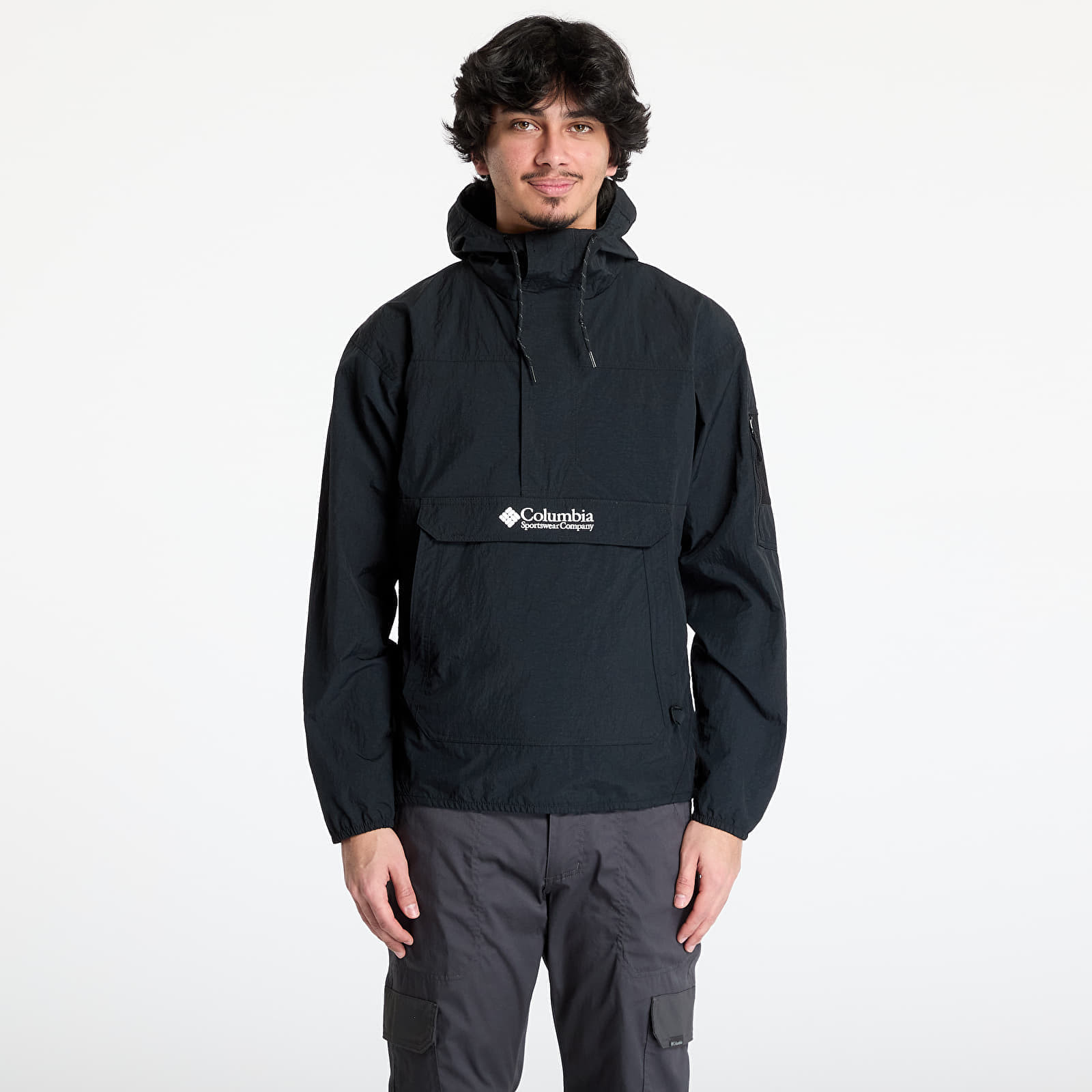 Vetrovka Columbia Challenger™ Windbreaker Anorak Black S