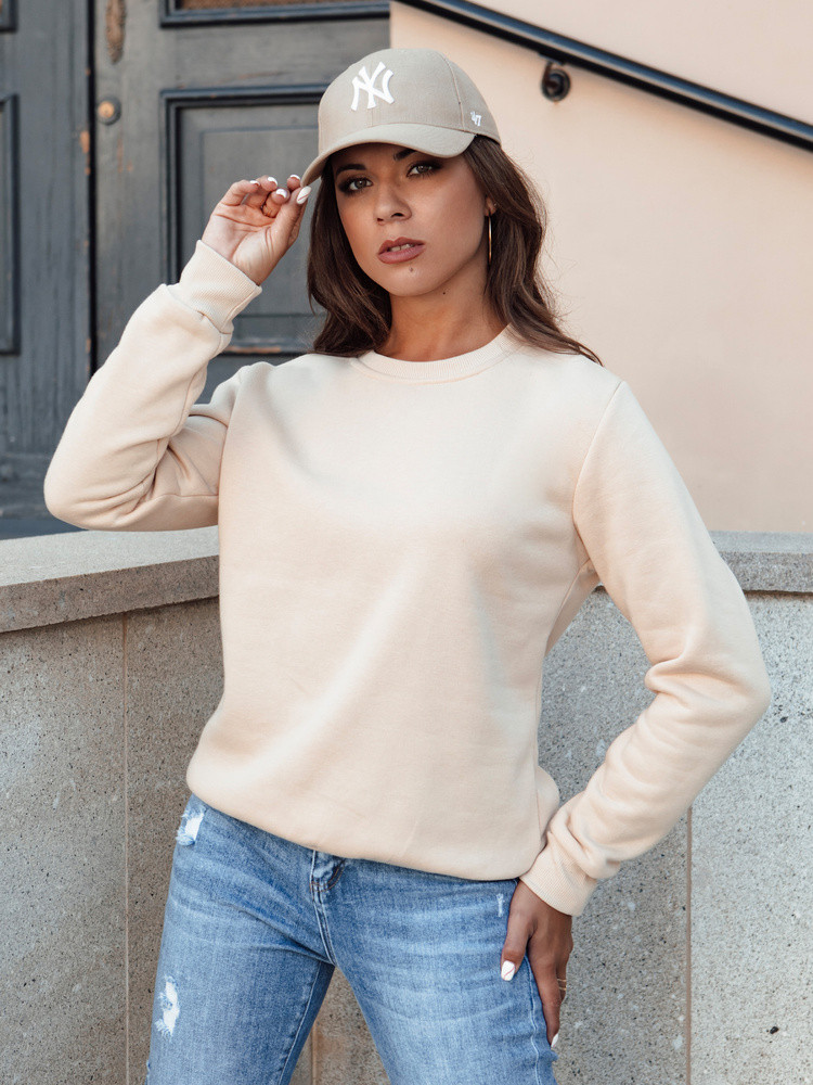 Bluza damska FASHION II beżowa Dstreet