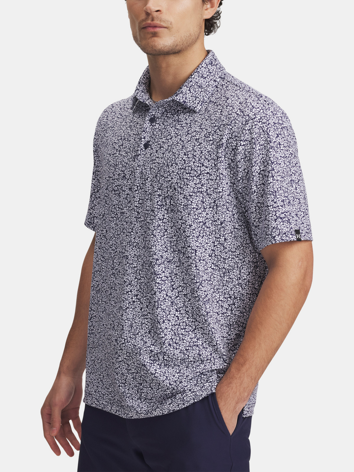 Men's T-shirt Under Armour UA Plyoff 3.0 Prntd Polo LB - Men's