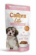 Calibra Dog Life kapsa Puppy&Junior Chicken 150g 4 + 1 ZADARMO