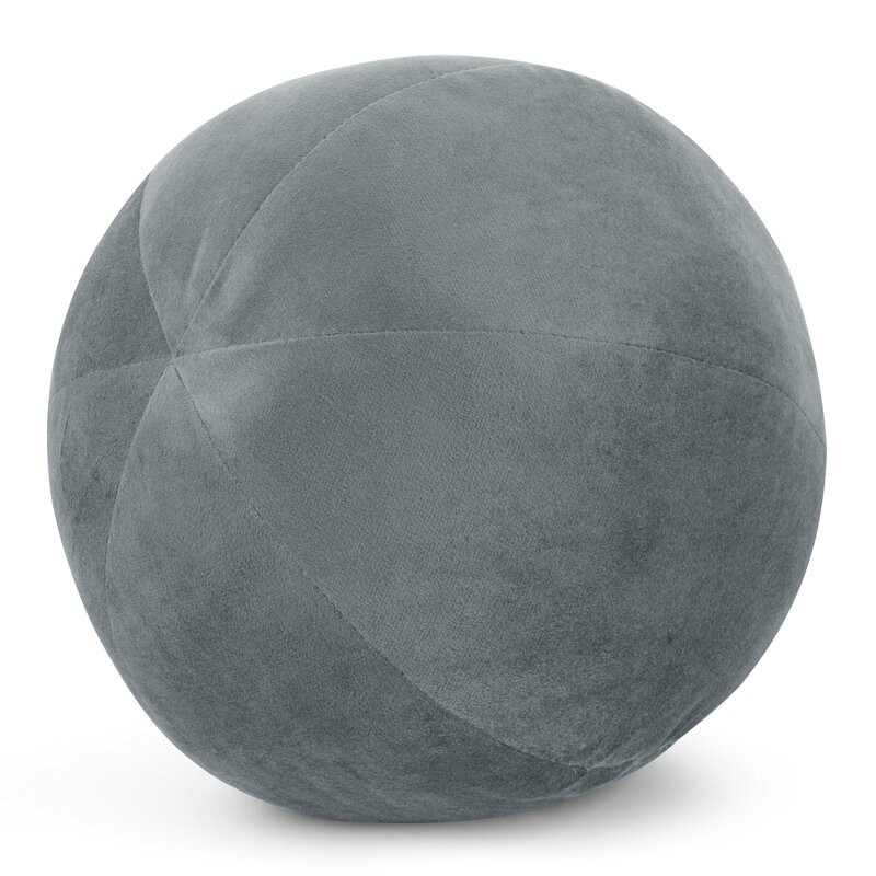 ArtFir Vankúš GAJA 4 | strieborná 24 cm