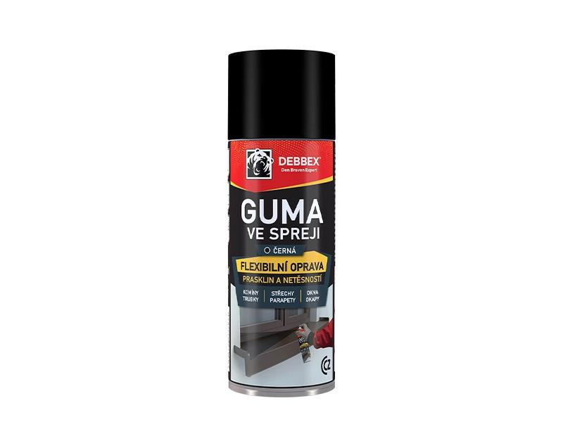 Guma v spreji DEBBEX čierna 400ml