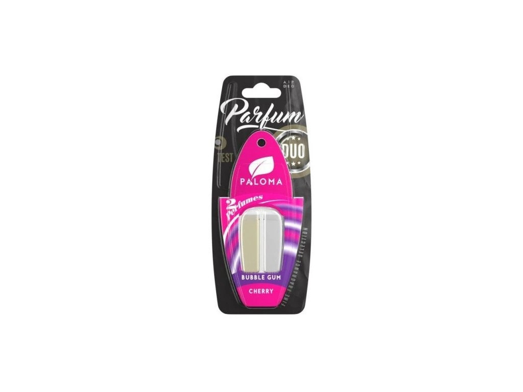 Paloma Air DUO osviežovač Buble-Gum Cherry vzduchu do auta 2X3ml