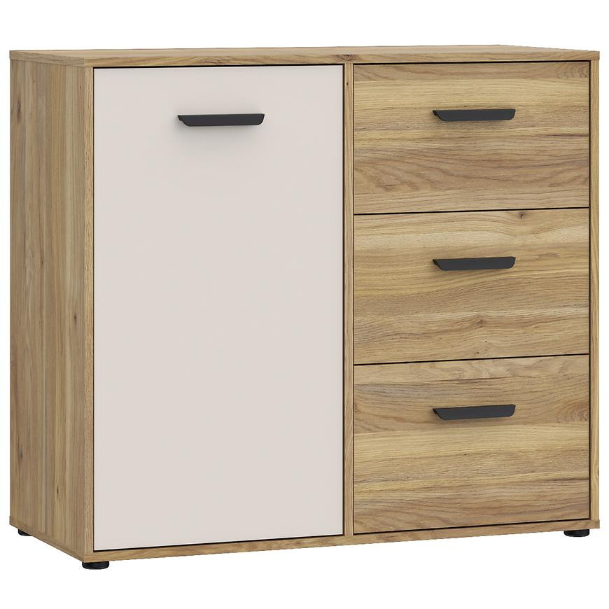 Komoda Mokkaro Mokk221l-M802 Piesok/Dub Mauvella