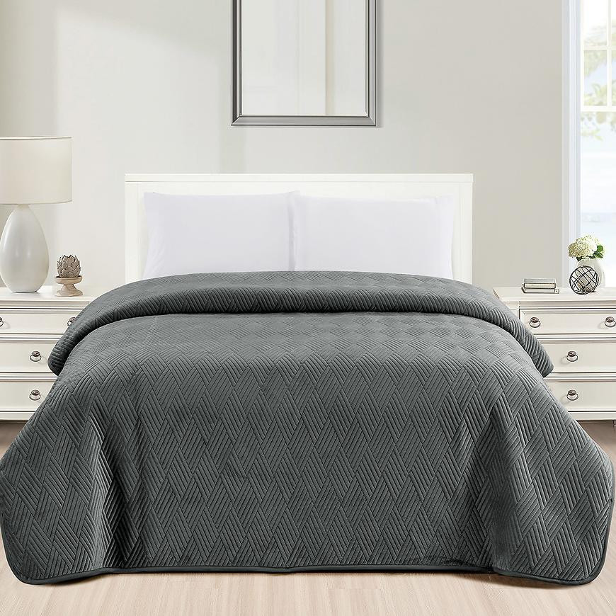 Prehoz Rosa RQ-183 170x220 cm tmavošedý