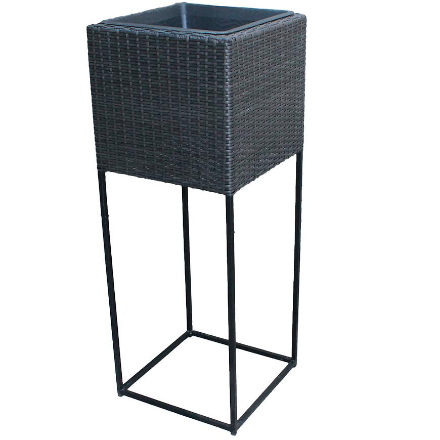 Prútený stojan 34x67h čierny