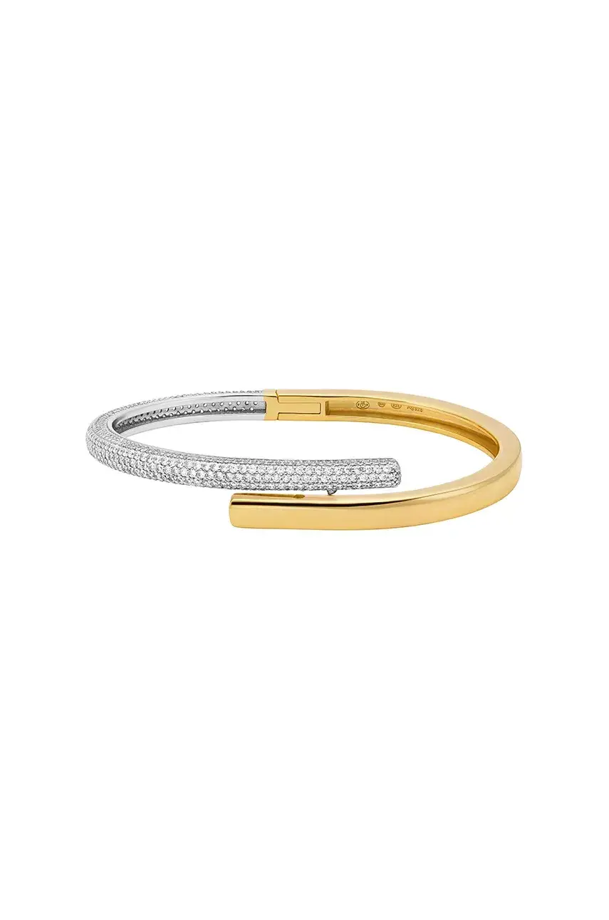 Strieborný pozlátený náramok Michael Kors dámska, MKC1751CZ931