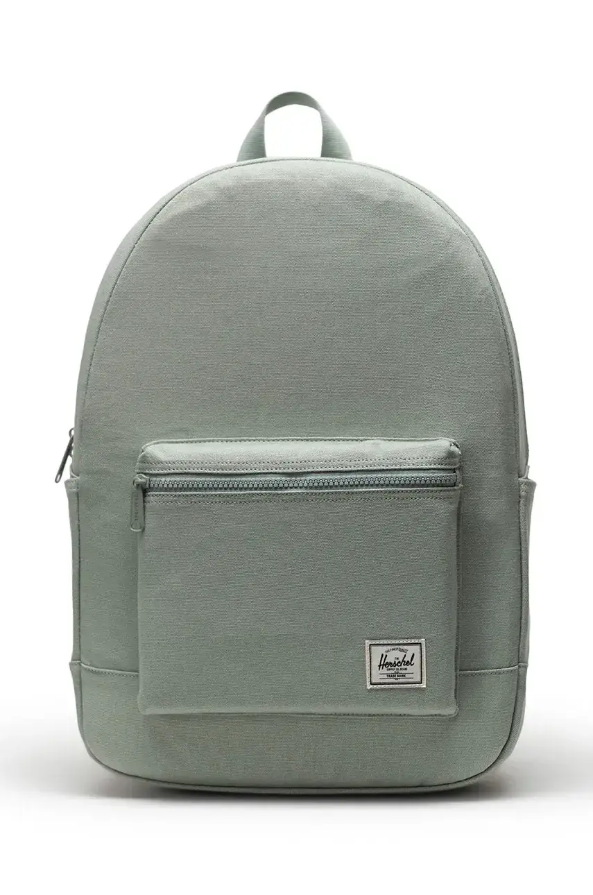 Ruksak Herschel Pacific Daypack zelená farba, veľký, jednofarebný, 11458-01898-OS