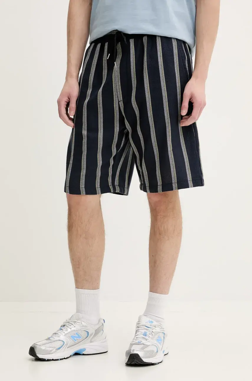 Šortky HUGO pánske, tmavomodrá farba, 50534651