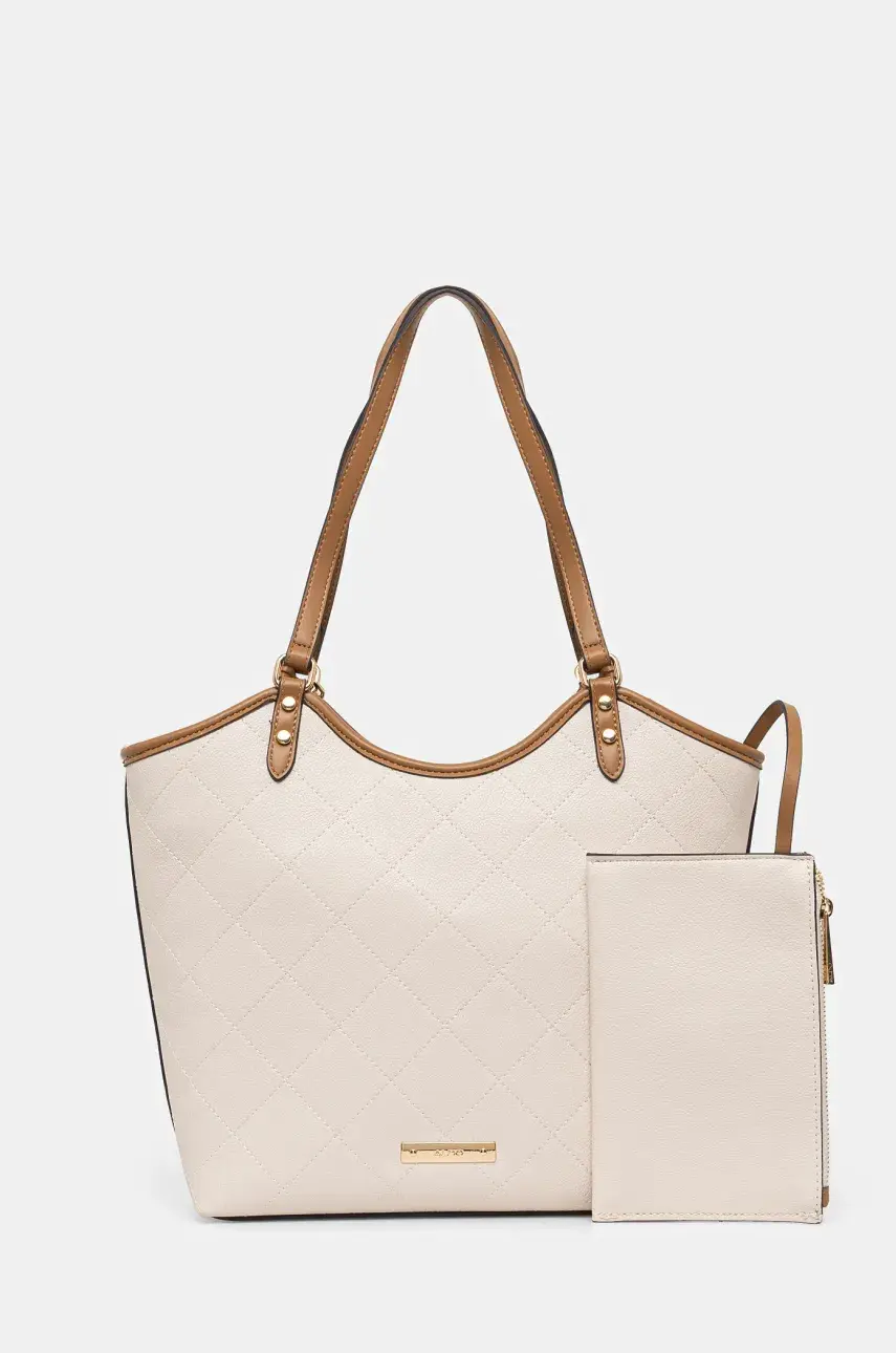 Kabelka Aldo YBELIHAR béžová farba, 13933697