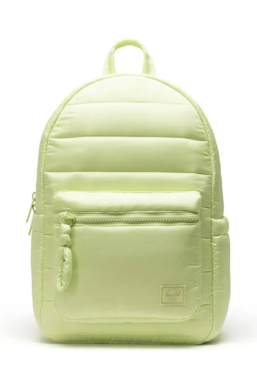 Ruksak Herschel Settlement Backpack zelená farba, veľký, jednofarebný, 11421-06561-OS