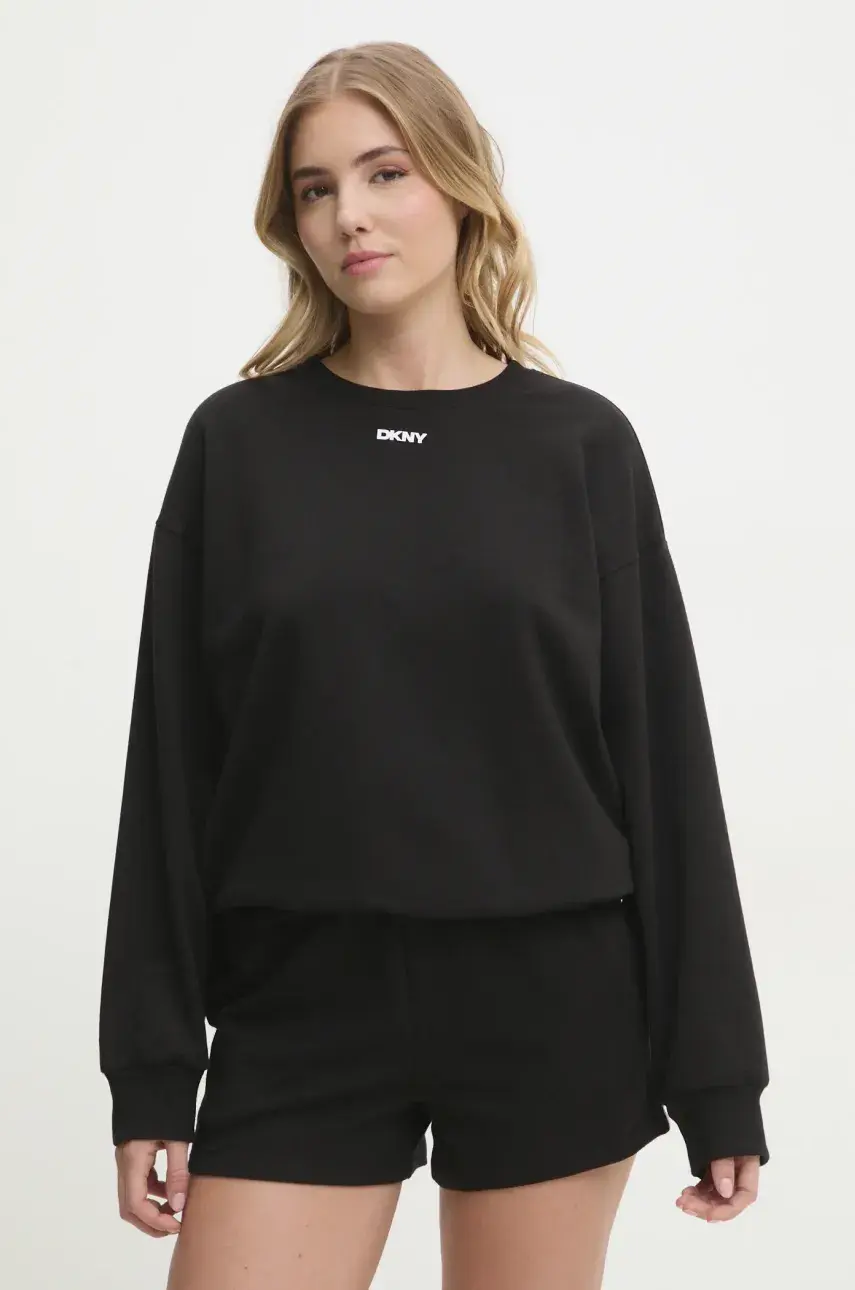 Pyžamo Dkny dámske, čierna farba, YI50040