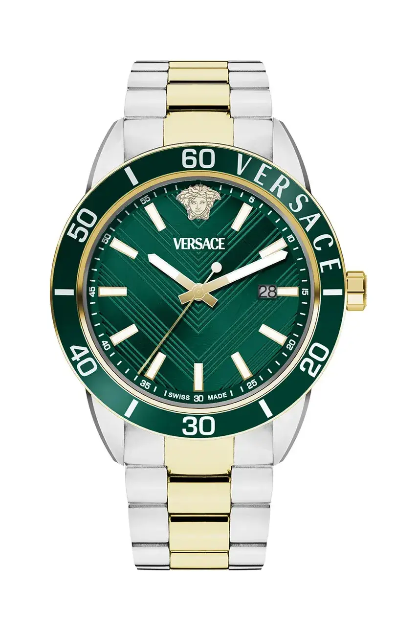 Hodinky Versace pánske, zelená farba, VEYCA0524
