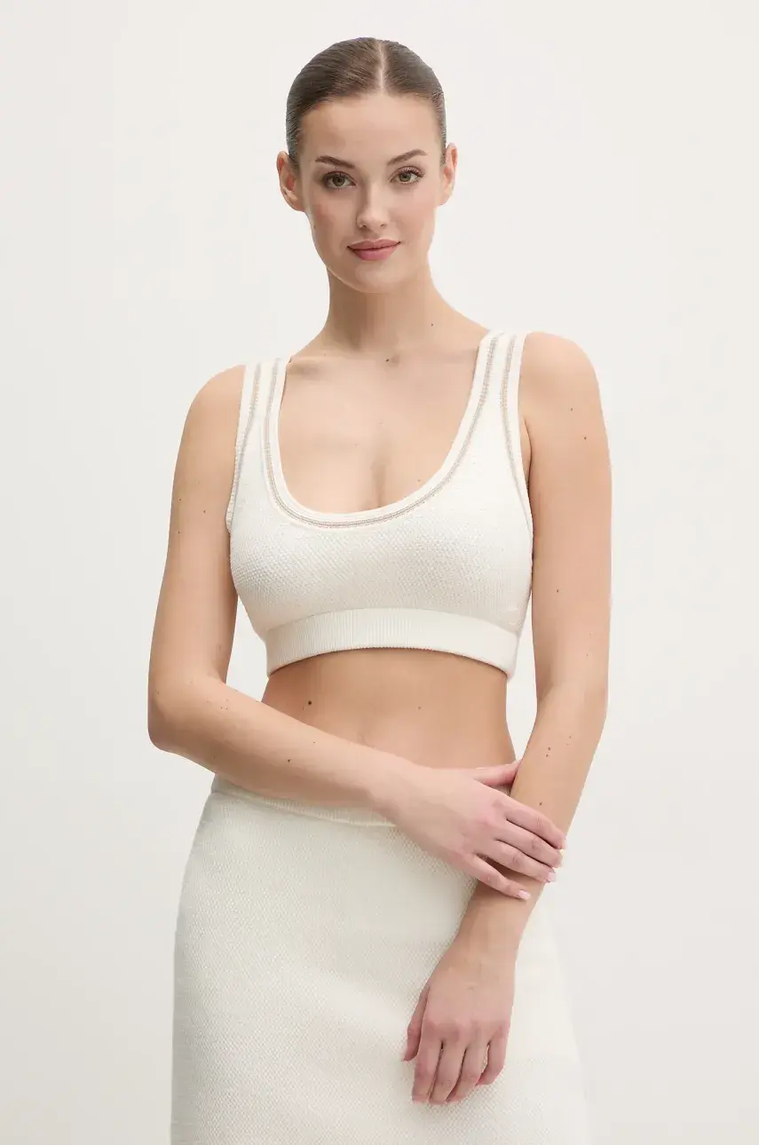 Top Dkny béžová farba, DP5R6023