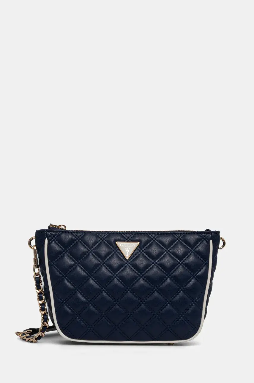 Kabelka Guess CRUISE tmavomodrá farba, HWQG96 49170