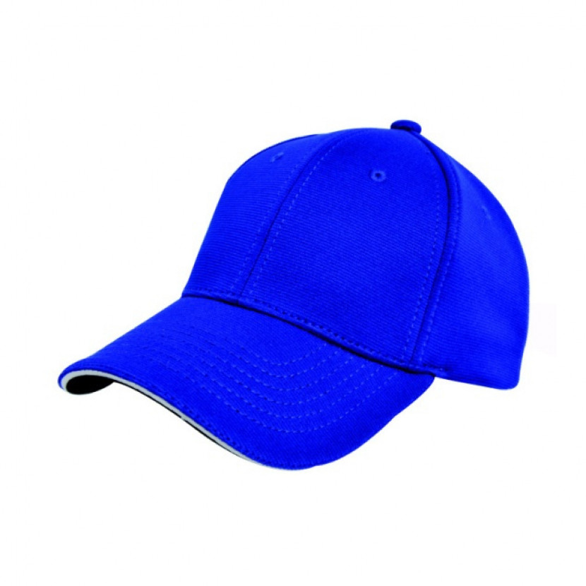 Šiltovka CoFEE Ribbed Cap - modrá-biela