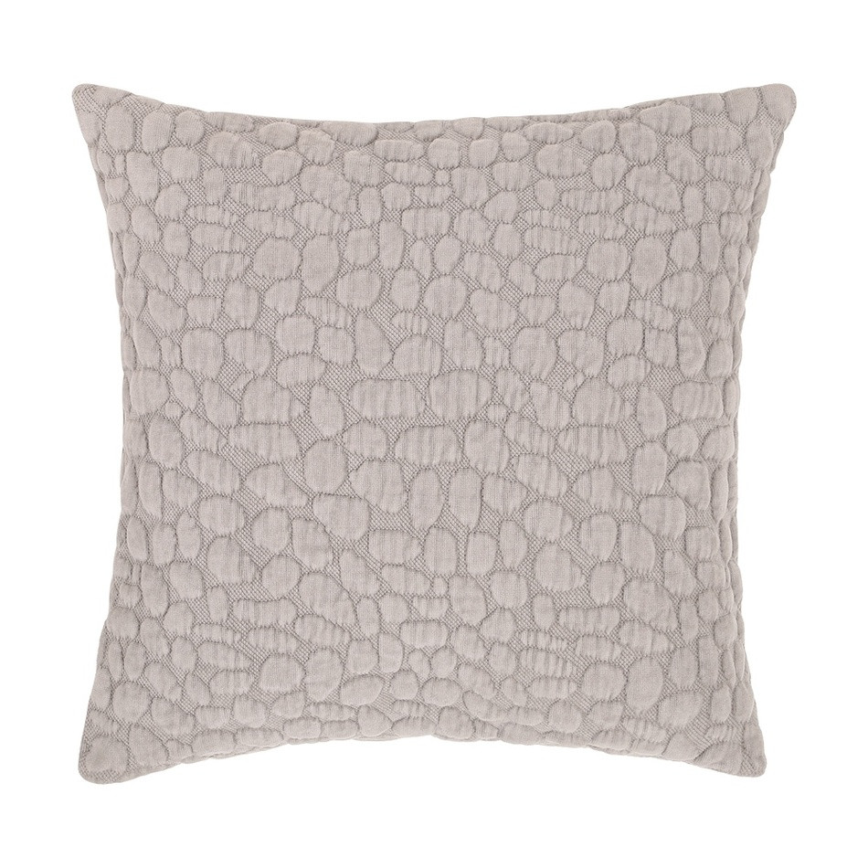 Bo-Ma Trading Obliečka na vankúš Karen, 45 x 45 cm, sv. sivá