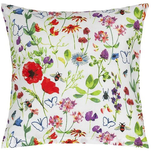 Bellatex Obliečka na vankúšik Vlčí mak červená, 40 x 40 cm