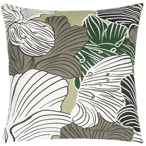 Bellatex Obliečka na vankúšik Kvet khaki, 40 x 40 cm