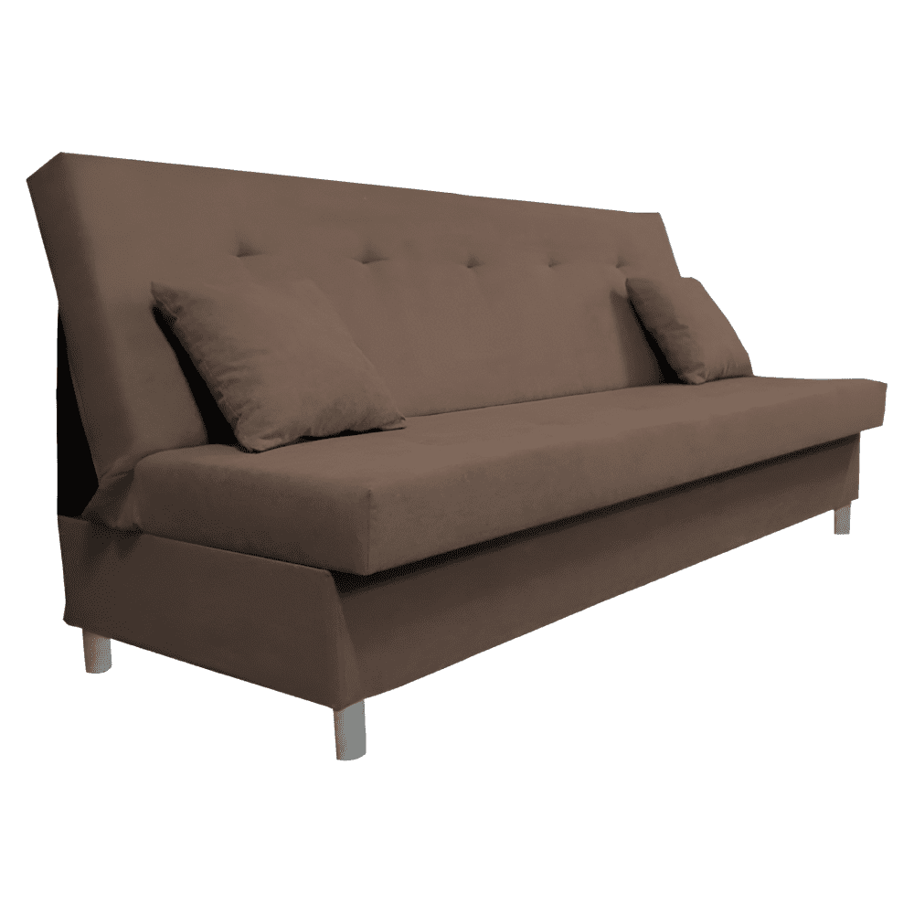 Rozkladacia pohovka, hnedá, ALADA