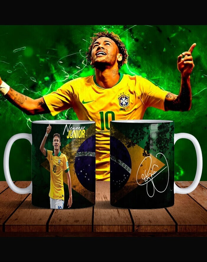 Keramický hrnček s motívom Neymar