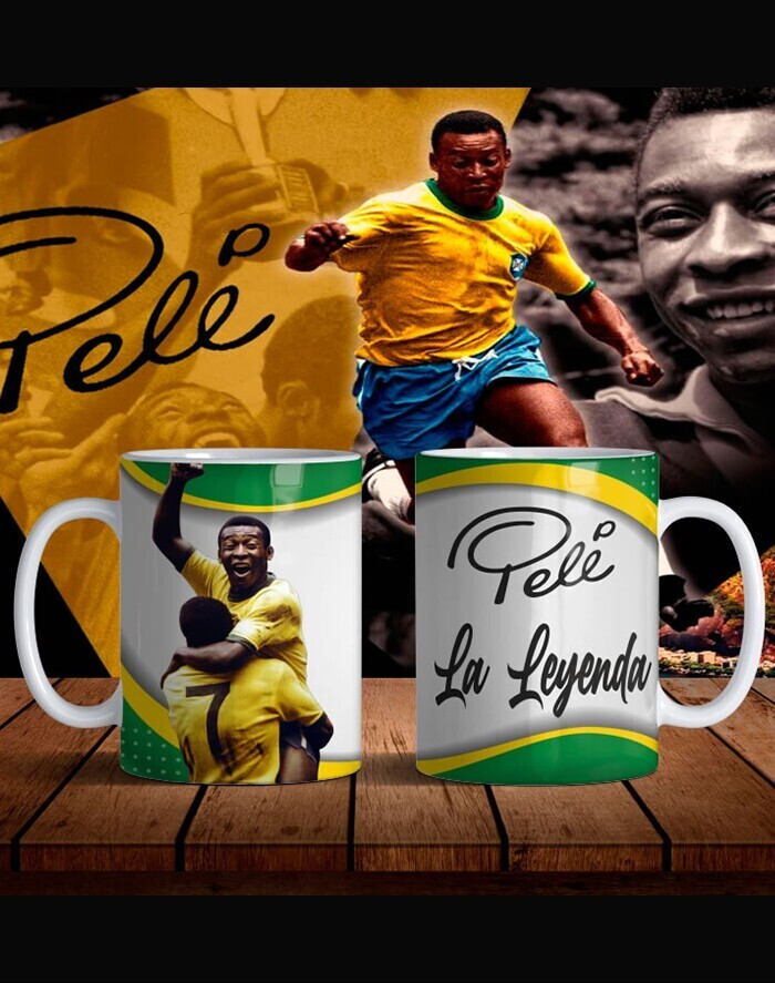 Keramický hrnček s motívom Pelé