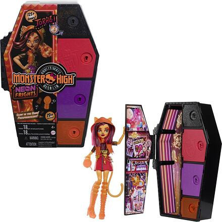 Mattel Monster High Skulltimate secrets bábika Neon, Toralei