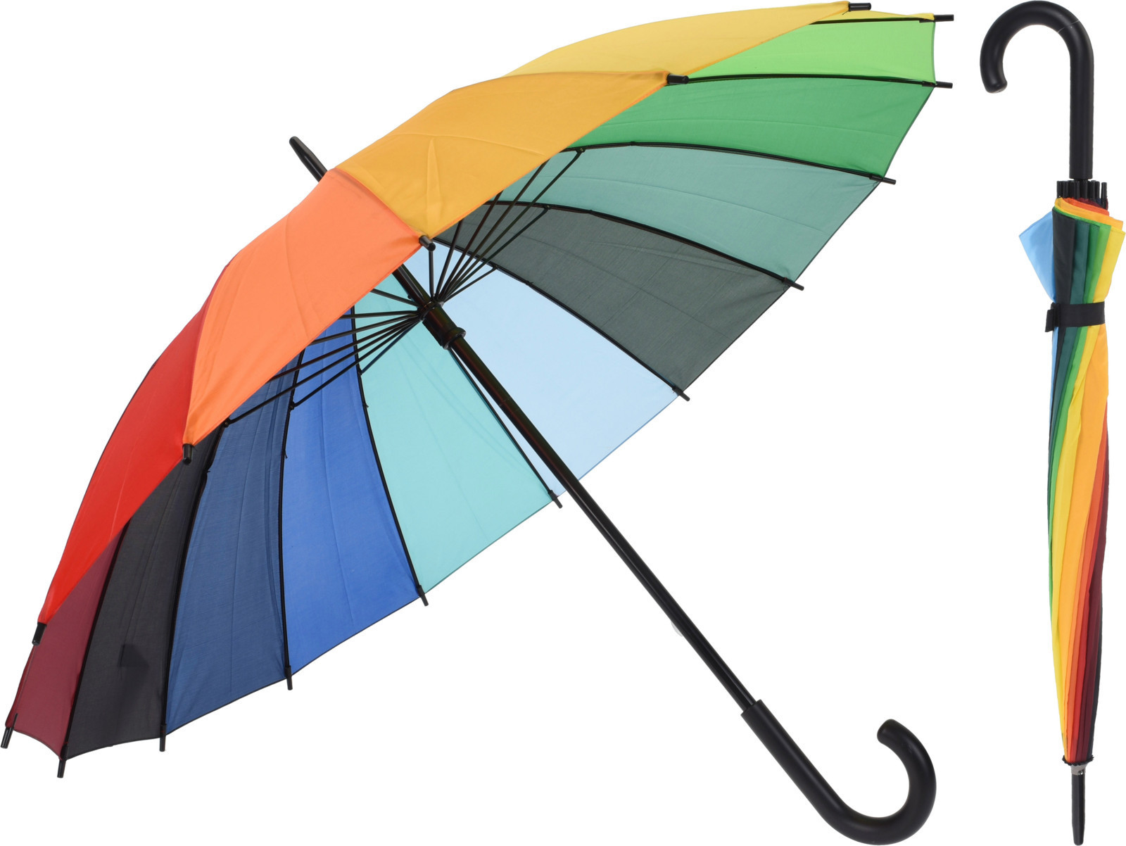 MAKRO - Dáždnik 98cm Rainbow