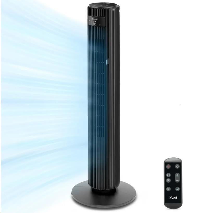 Levoit Classic Pro 42-Inch Tower Fan - čierny