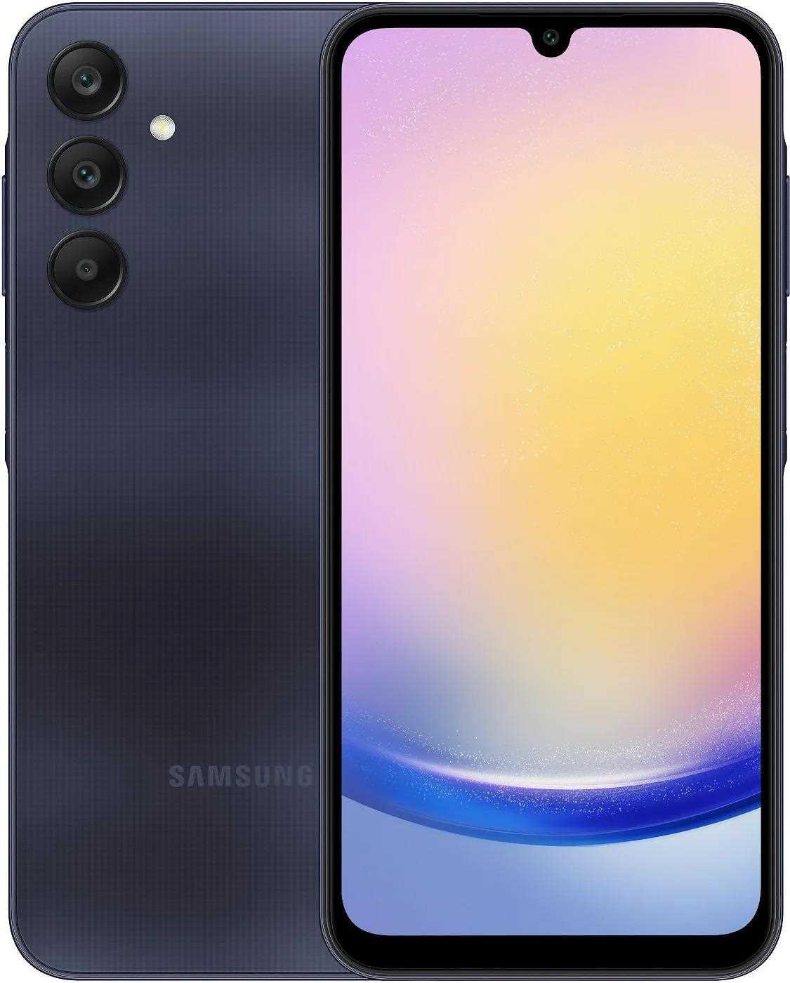 Samsung Galaxy A25 (A256), 6/128 GB, 5G, EU, čierna