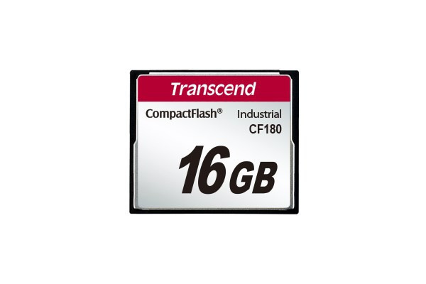 TRANSCEND CompactFlash Card CF180, 4GB, SLC mode WD-15, Wide Temp.