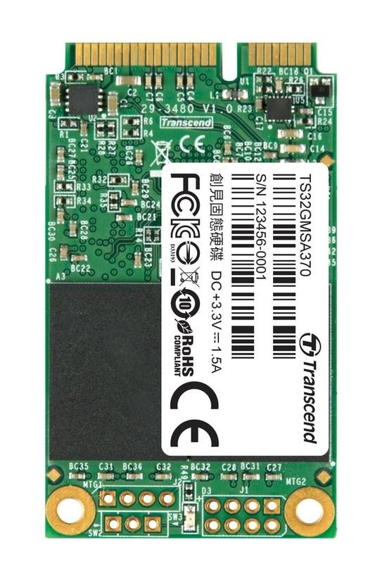 TRANSCEND MSA370 32 GB SSD disk mSATA, SATA III (MLC)