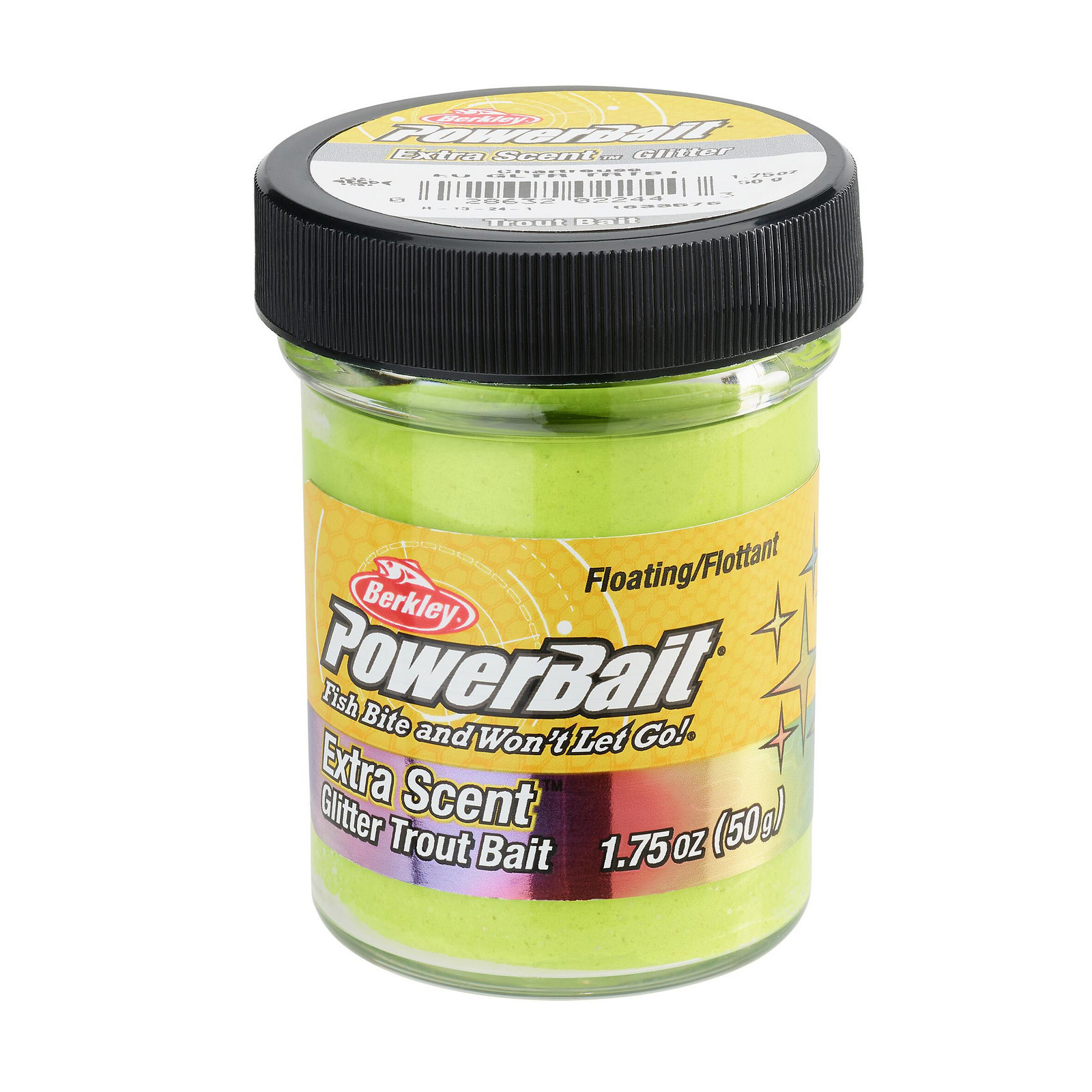 Cesto na lov pstruhov Powerbait Chartreuse Glitter