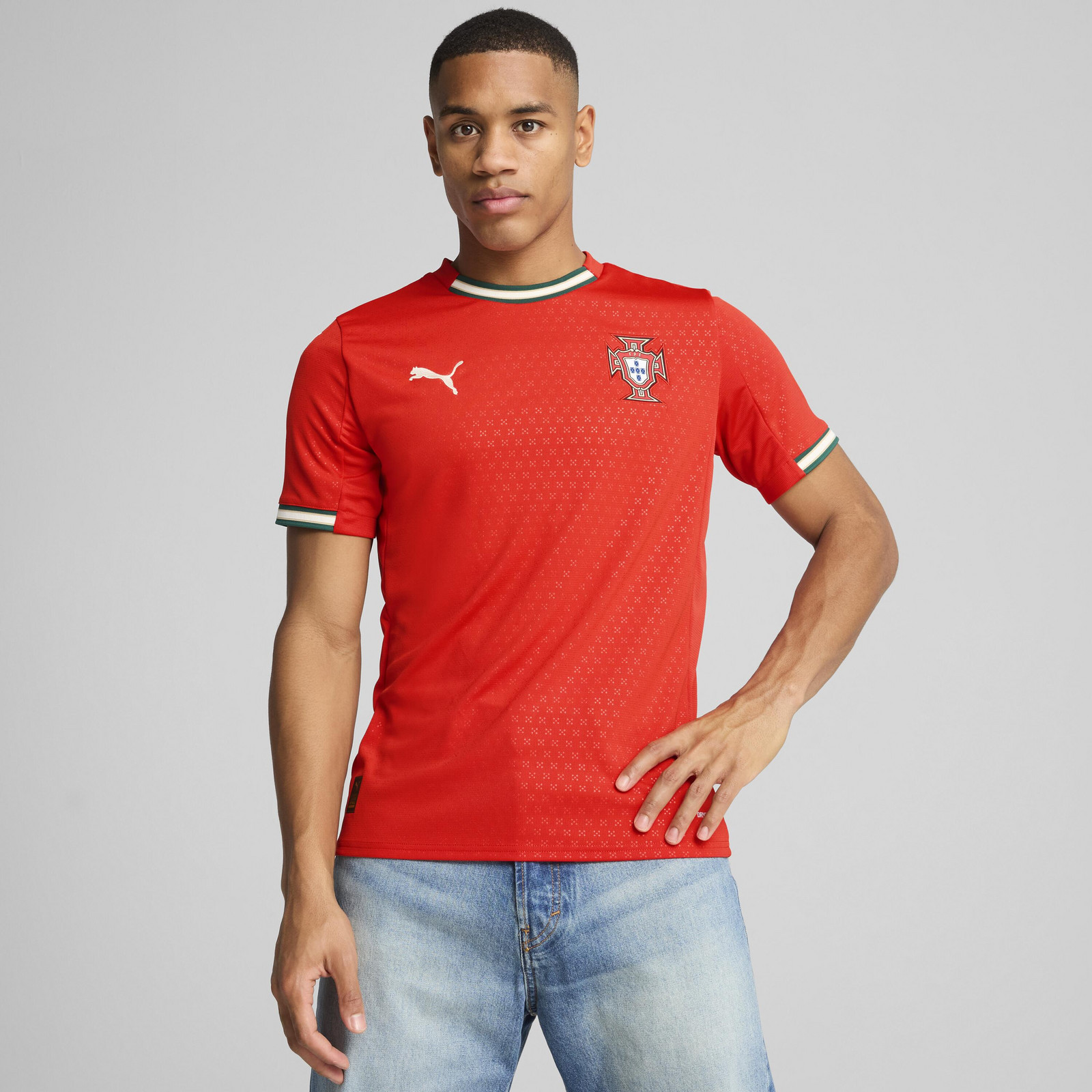 PUMA futbalový dres portugalského národného tímu 2025 červený