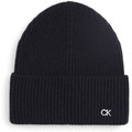Čiapky Calvin Klein Jeans CK METAL CHUNKY RIB BEANIE K60K612592