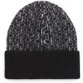 Čiapky Calvin Klein Jeans MONOGRAM FOLD TURN UP BEANIE K60K612595