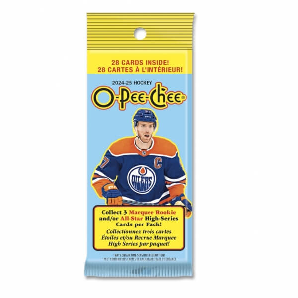 Upper Deck 2024-2025 NHL Upper Deck O-Pee-Chee Fat Pack - hokejové karty