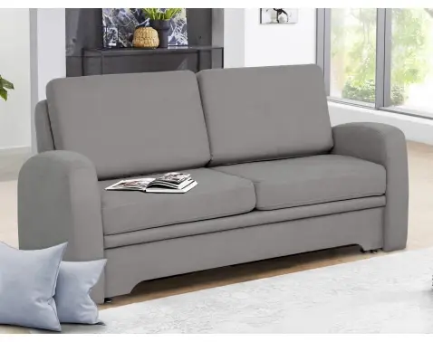 Pohovka s rozkladom Impuls, ocelovo šedá látka%