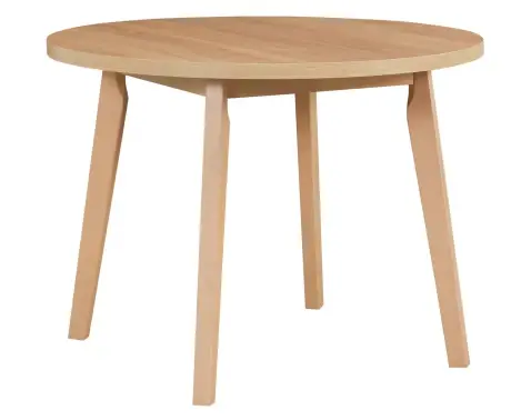 Okrúhly jedálenský stôl Norveg 100 cm, dub sonoma%