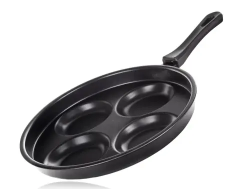 Panvica na lievance Coimbra 24 cm, černá%