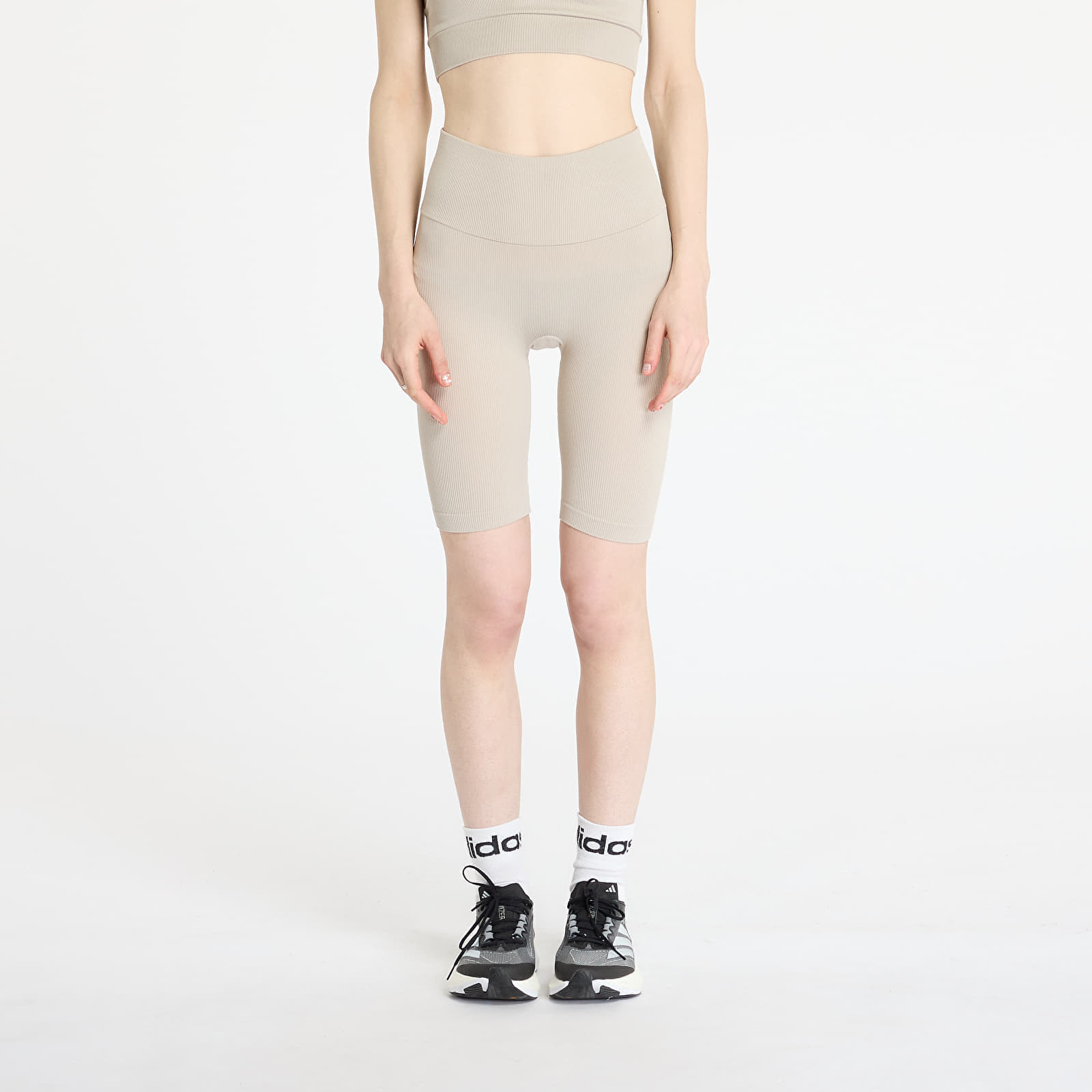 Craft Collective Rib Short Tights Beige M-L