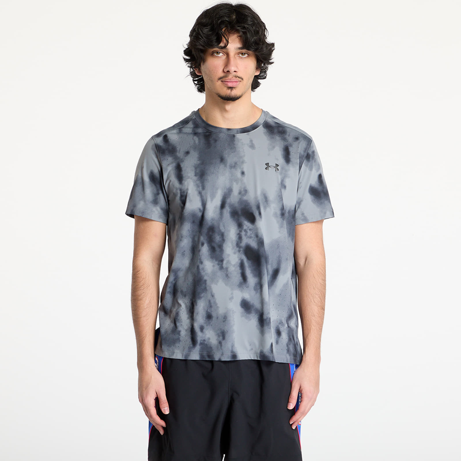 Tričko Under Armour Launch Elite Prt Shortsleeve T-Shirt Grey S