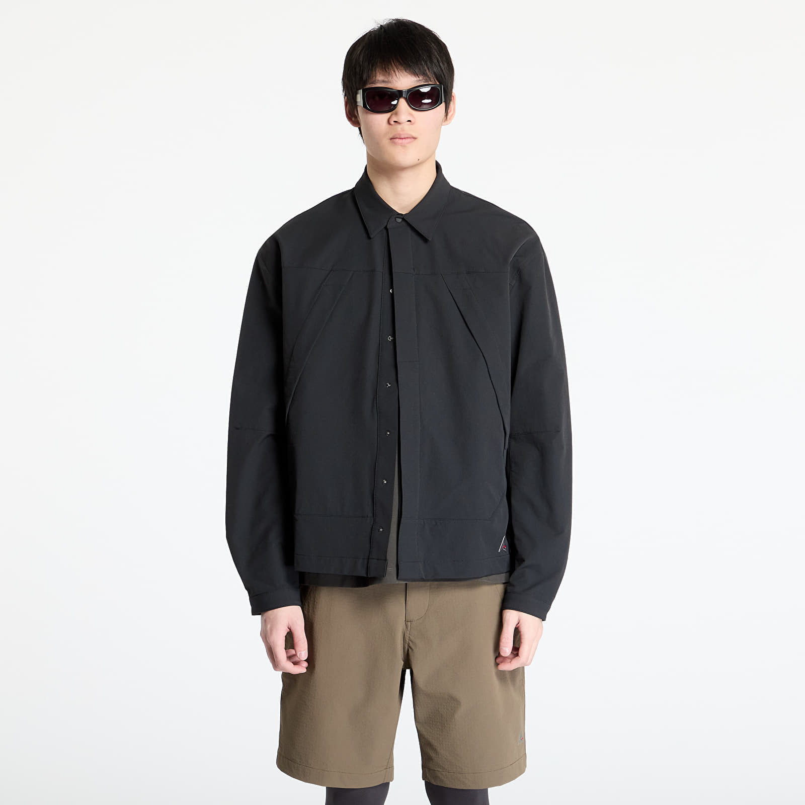 Košeľa ROA Utility Overshirt Black S