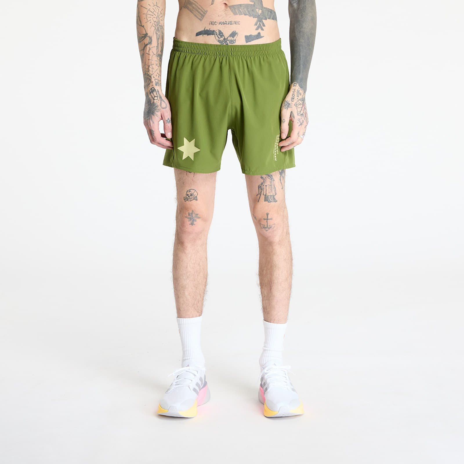 SAYSKY Statement Pace Shorts 5'' Green S