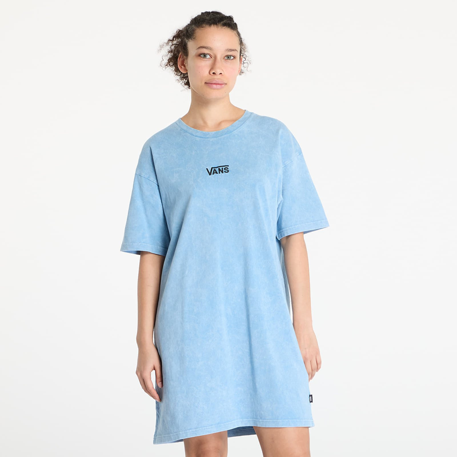 Tričko Vans Center Vee Wash Tee Heritage Blue S
