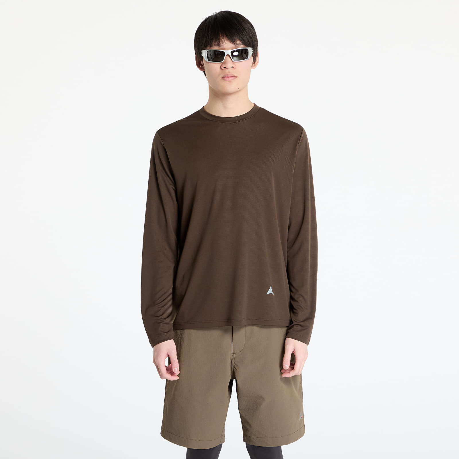 Tričko ROA Fireflies Long Sleeve Tee Dark Brown S